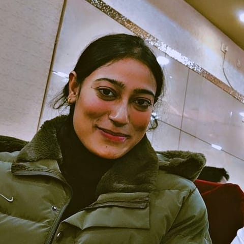Shagun, a student at Aiinfox Academy, Mohali