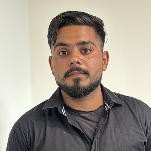 Mohit, a student at Aiinfox Academy, Mohali