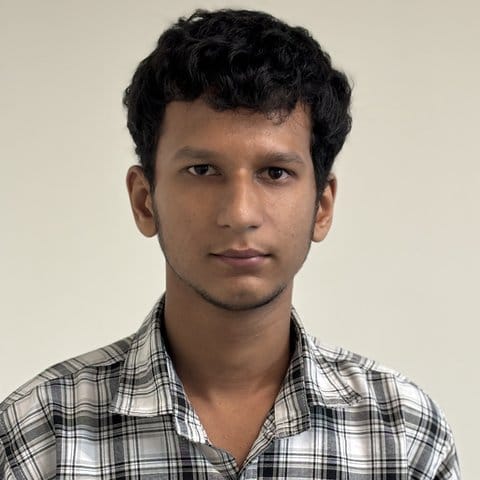 Pushkar, a student at Aiinfox Academy, Mohali
